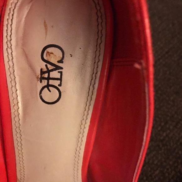 Cato Red bow high heels - Picture 3 of 5